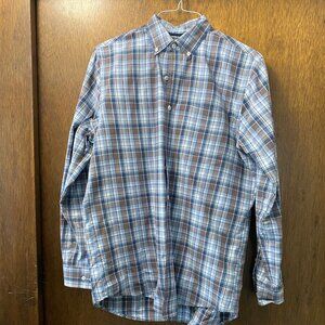 Croft & Barrow Easy Care Button Down Shirt Sz L Tall
